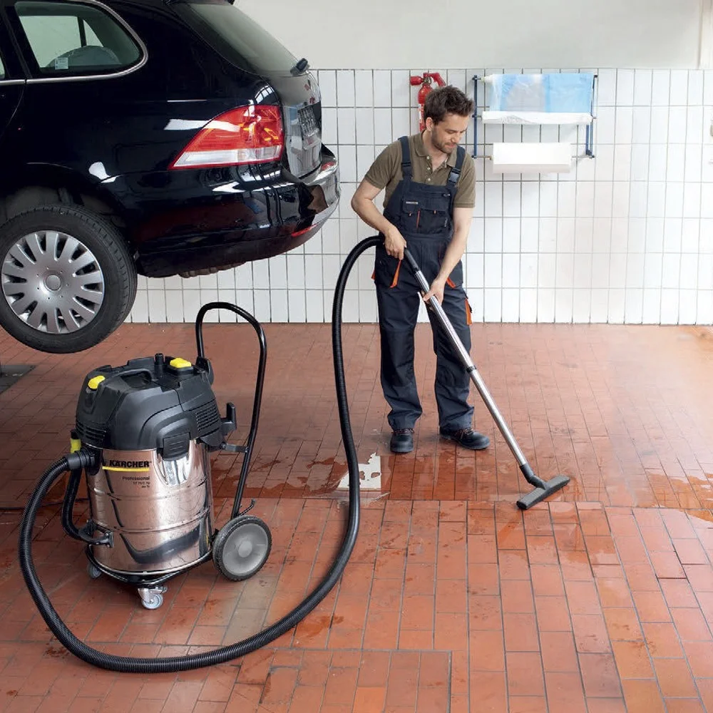 Apirador de Pó e Água NT 75/2 TACT ME: Linha Profissional Kärcher