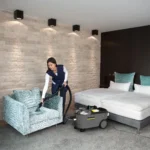 Como Ser Revendedor KÄRCHER Extratora Limpadora de Estofado e Carpete Kärcher Puzzi 10/2: Linha Profissional