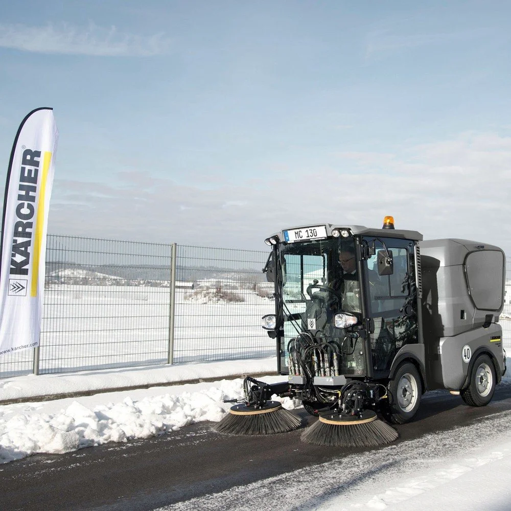 Varredeira Kärcher MC 130 à Diesel: Linha Especial para Limpeza Municipal e Industrial